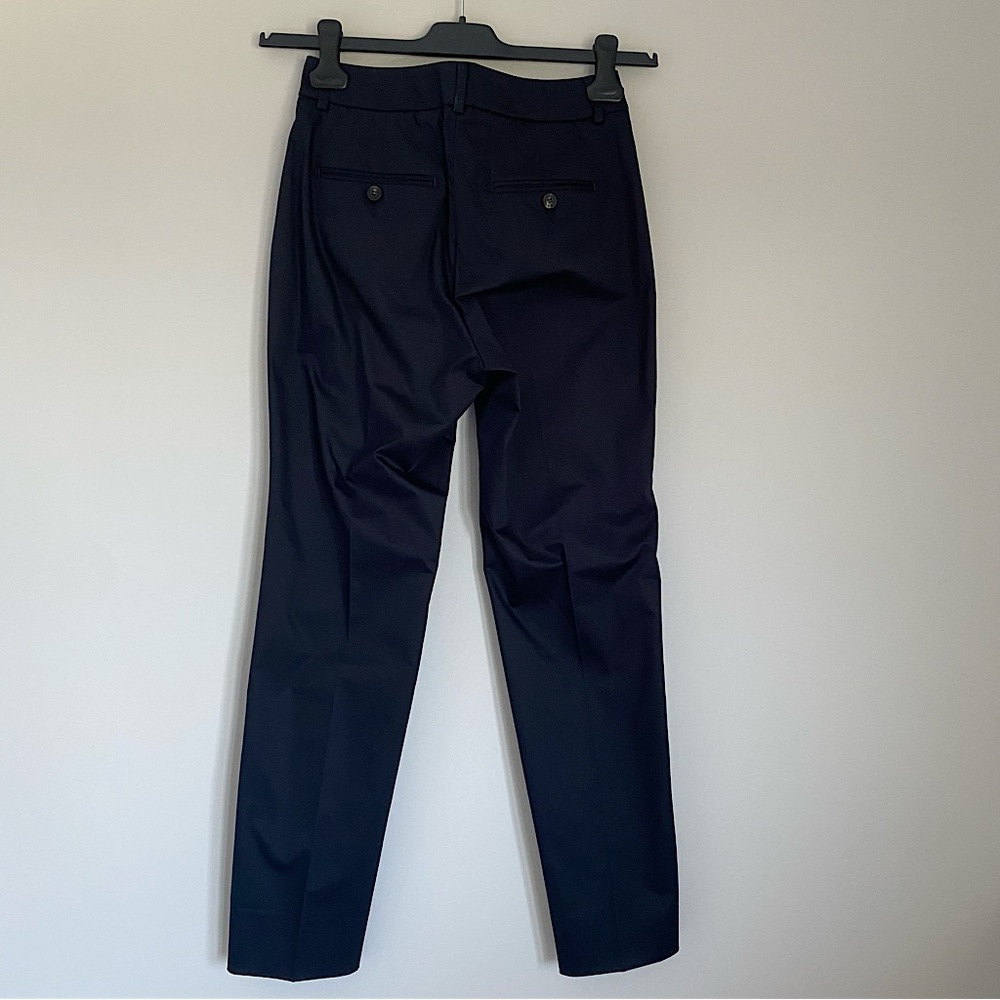 PESERICO Iconic fit trouser in cool comfort cotton matte satin NWT size 40 IT - Picture 2 of 7